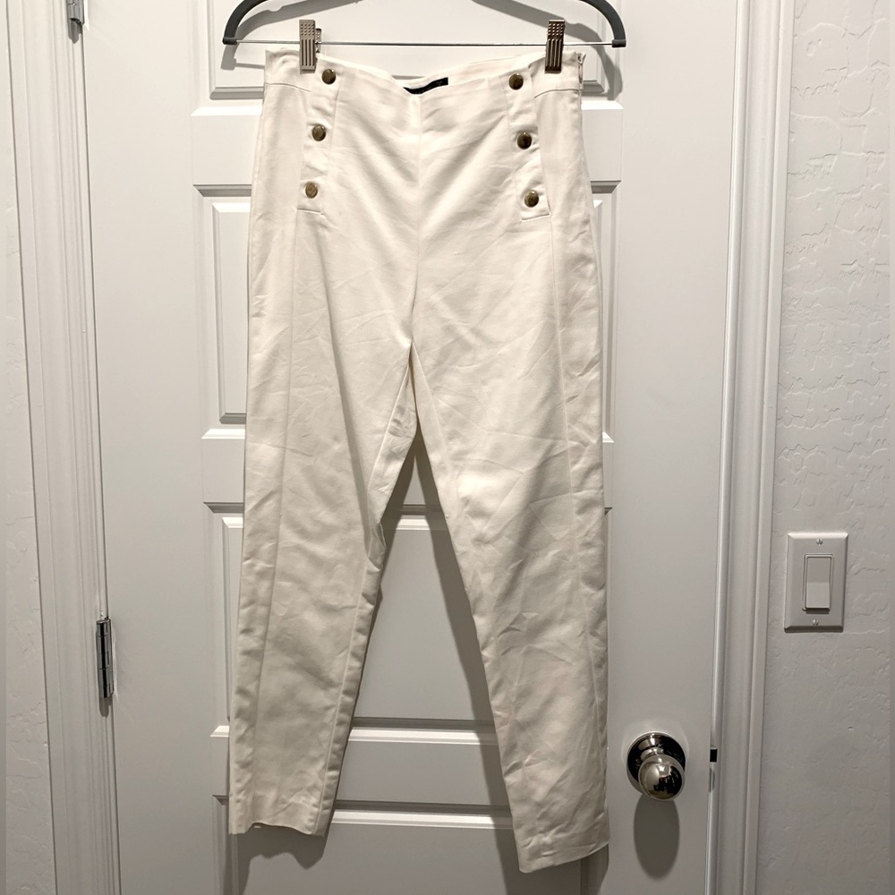Zara Basic White pants